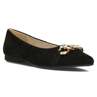 Leather shoes Filippo DP3642/22 BK black