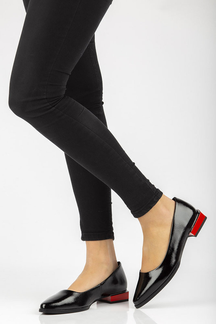 Pumps Filippo DP2383/21 BK L black lacquered