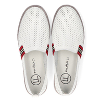 Leather shoes Filippo DP2309/21 WH white