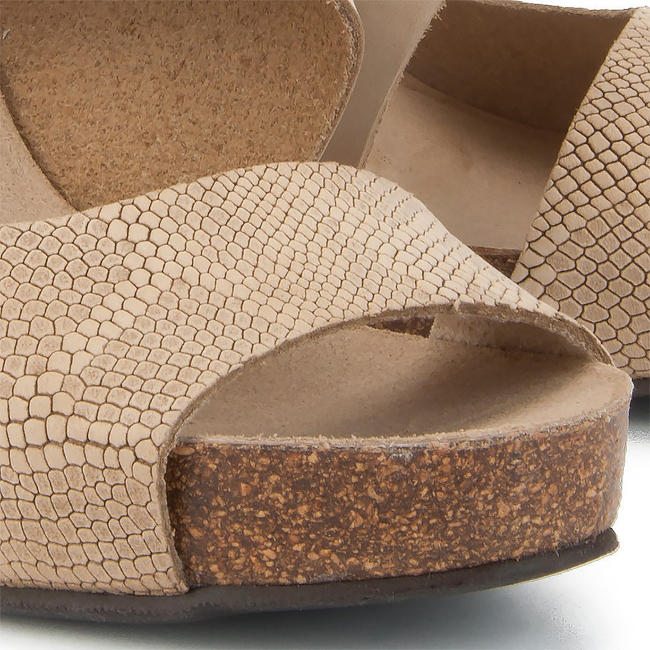 Sandals Nessi 42103 Beige 114 + Beige Cobra