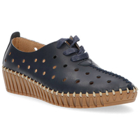 Leather shoes Filippo DP1230/20 NV navy blue