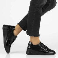 Leather shoes Filippo DP6352/25 BK black