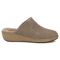 Skórzane klapki Filippo DK7567/26 TP taupe