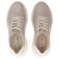 Leather sneakers Filippo DP7496/26 BE beige