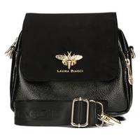 Handbag Messenger Bag Laura Biaggi JS-247  black