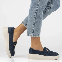 Leather shoes Filippo DP6809/25 NV navy