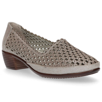 Leather shoes Filippo DP748/20 GR gray