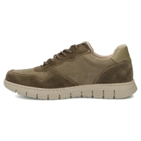Skórzane sneakersy Filippo MP8296/26 KH khaki