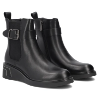 Leather ankle boots Filippo DBT8049/26 BK black