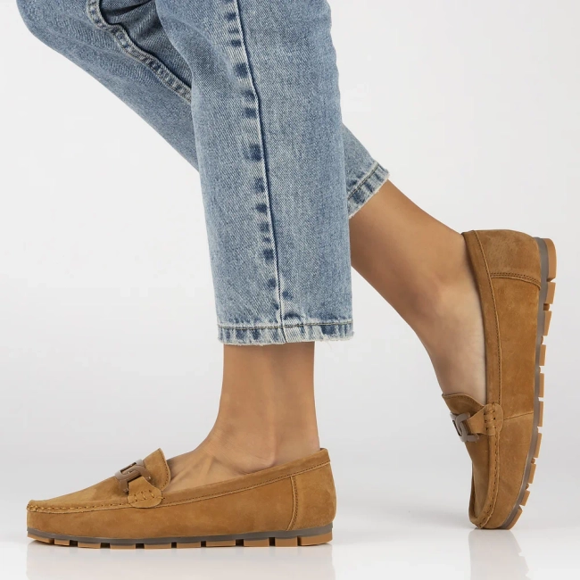 Leather loafers Filippo DP3630/24 BR brown