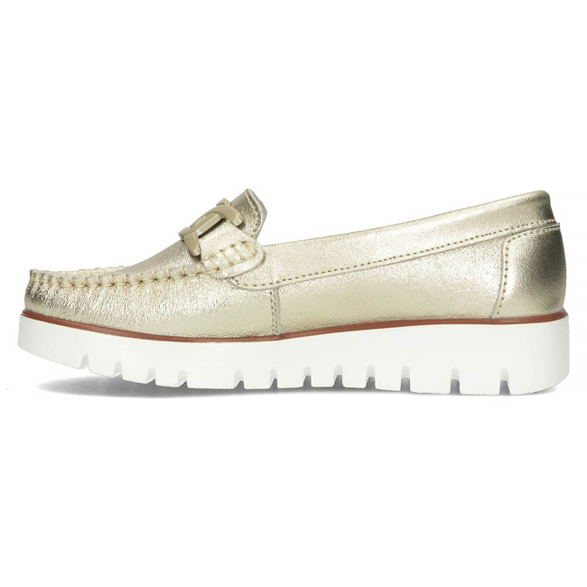 Leather loafers Filippo DP3334/23 GO gold