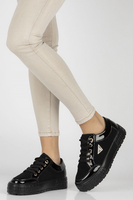 Leather shoes Filippo DP4245/23 BK black