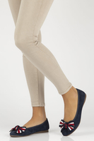 Leather ballerinas Filippo DP3634/22 NV navy