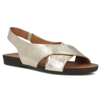 Leather sandals Filippo 40407 gold