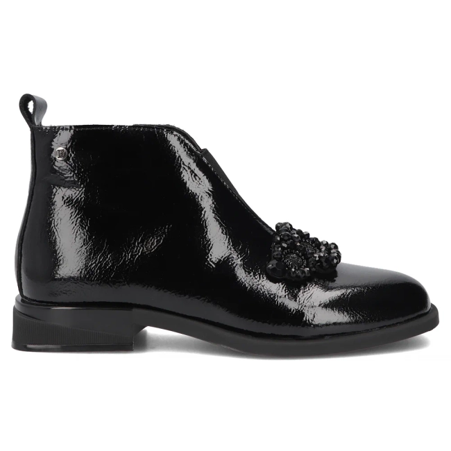 Leather ankle boots Filippo DBT7990/26 BK L black