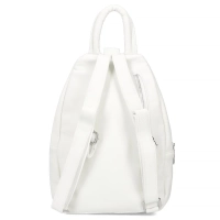 White backpack street luxe