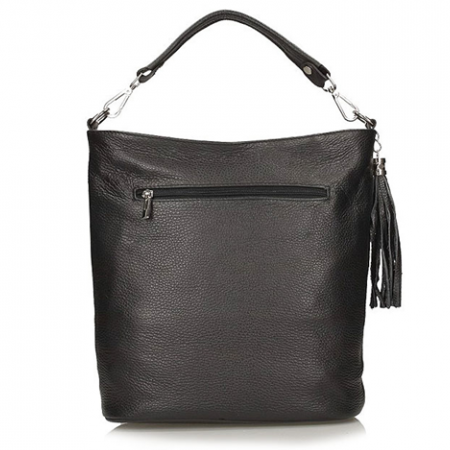 Handbag Toscanio Hobo Leather 1677 black