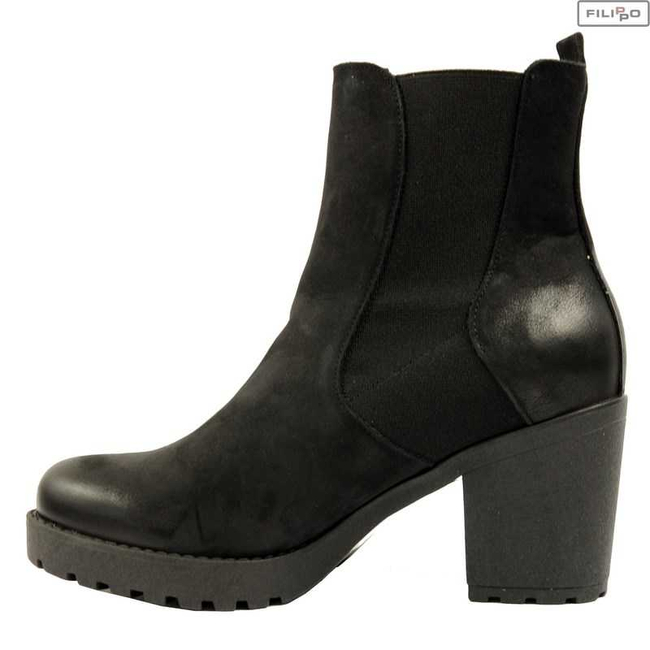 Botki LEMAR 60039 s.czarny 8021175