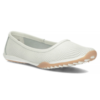 Skórzane półbuty Filippo DP3681/22 WH białe