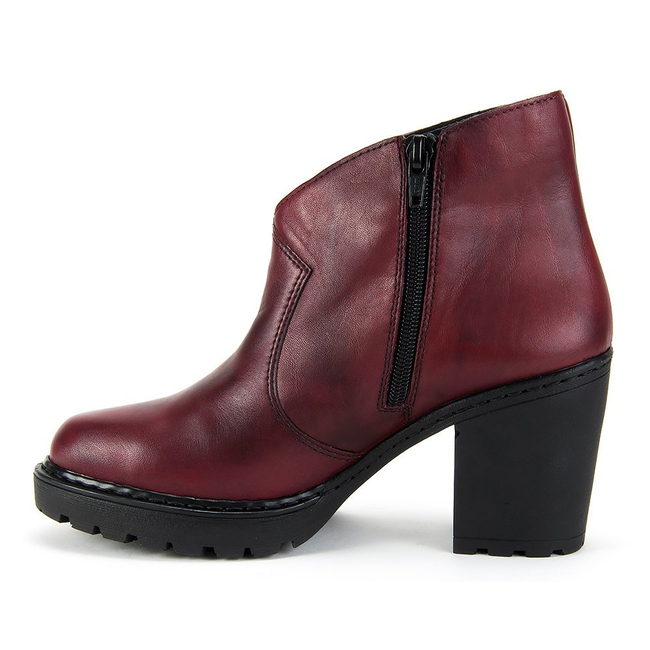 Ankle boots RIEKER Y7053-35 rot/red