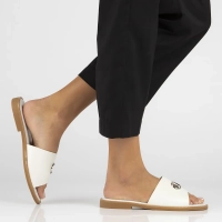 Klapki Filippo DK6216/24 WH białe