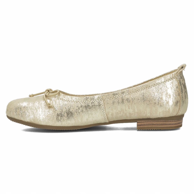 Leather shoes Filippo DP6249/24 GO gold