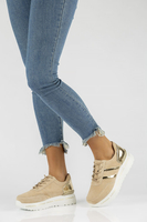 Leather Sneakers Filippo DP3689/22 BE beige