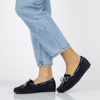 Leather shoes Filippo DP1403/20 NV navy blue