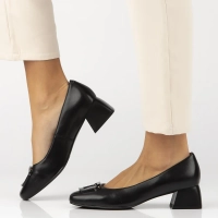 Leather shoes Filippo DP6946/25 BK black