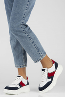 Leather Sneakers FilippoDP4579/23 WH NV white navy