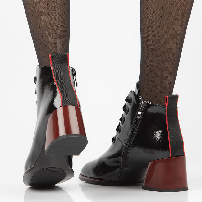 Botki Filippo DBT3110/22 BK czarne