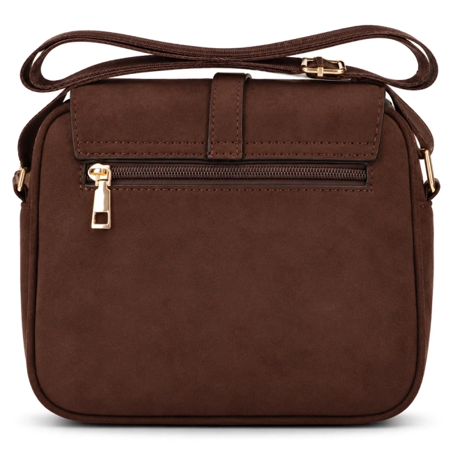 Brown handbag Kaia