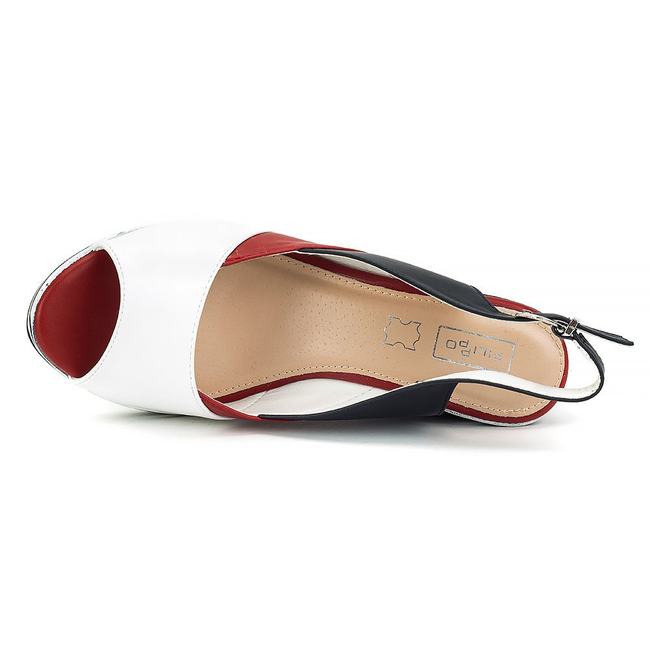 Sandały Filippo DS156/18 NV Navy