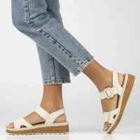 Sandals Rieker 62760-60 beige