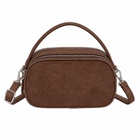 Brown shoulderbag Susa