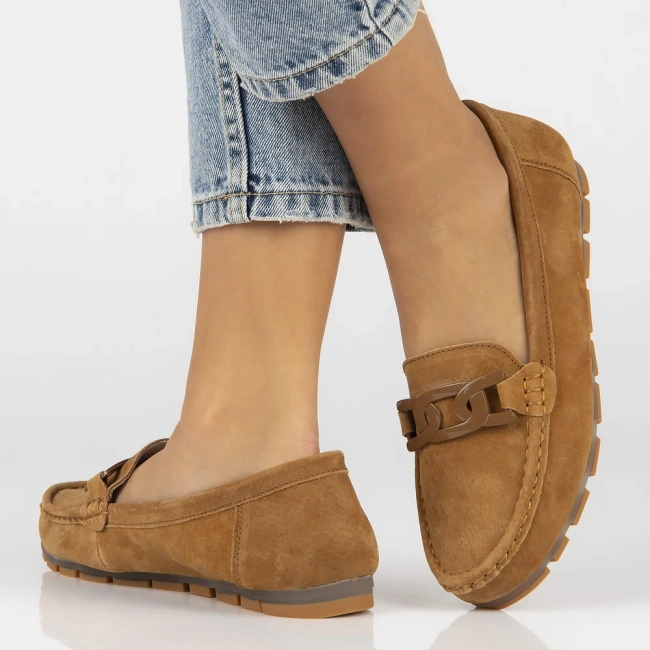 Leather loafers Filippo DP3630/24 BR brown