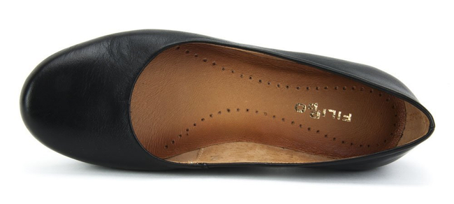 Półbuty Filippo 00903-01/01-6 Czarna Koza