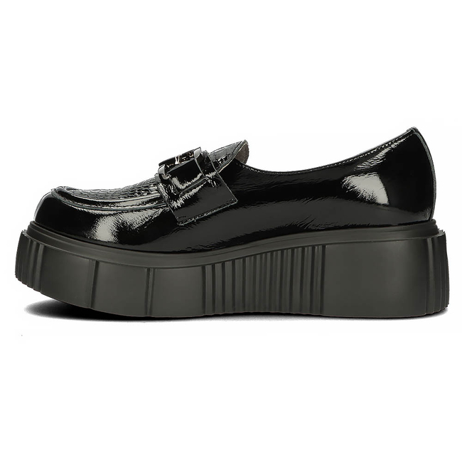 Leather shoes Filippo 20101 N black