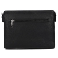 Black handbag raven