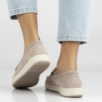 Leather loafers Filippo DP6135/26 TP taupe