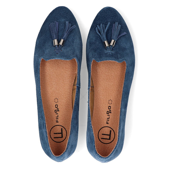 Leather lords Filippo DP2025/21 BL blue