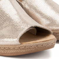 Sandals Rieker 62440-90 gold