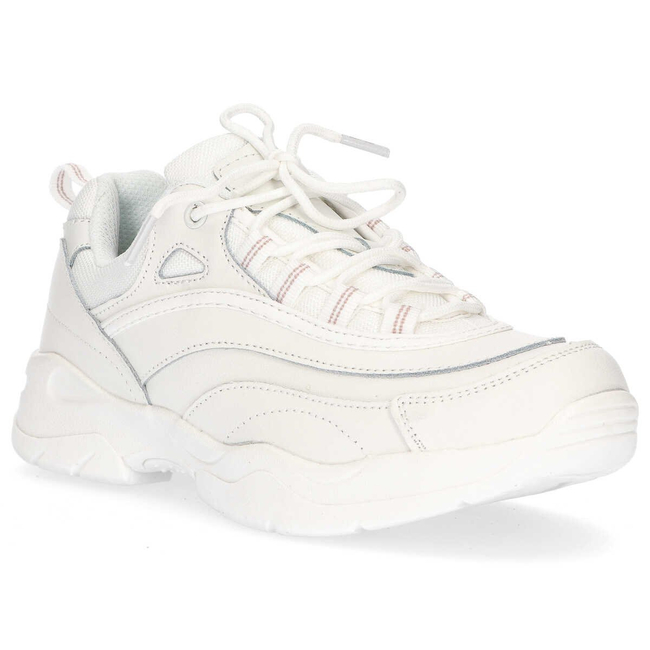 Leather Sneakers Filippo DP1411/20 WH white