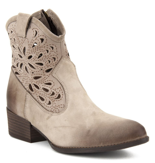 Booties Exbut 69-5791-M78/0PN/1G grey nubuck