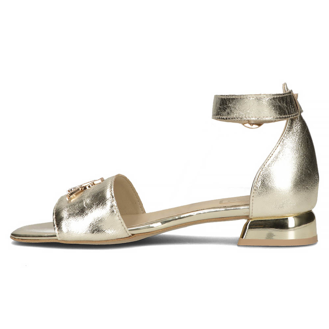 Leather sandals Filippo 291 gold