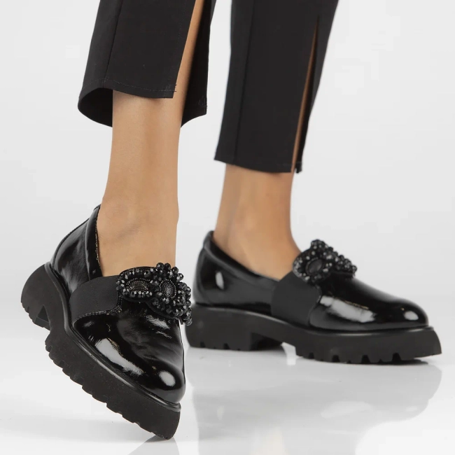 Leather shoes Filippo 2563 black