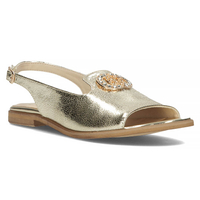 Leather sandals Filippo 116 gold