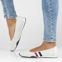 Leather shoes Filippo DP2063/23 WH white