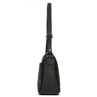 Handbag Toscanio Leather Messenger Bag A59 black