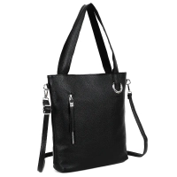 Czarna torebka shopper allure